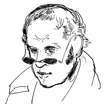 Rudolphe Töpffer - Selbstportrait 1840