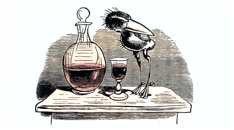Likör von Wilhelm Busch