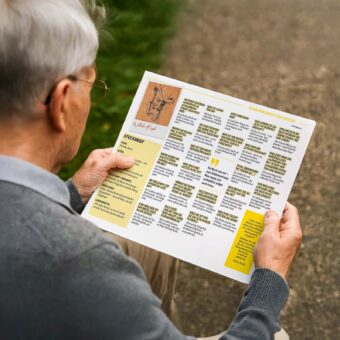 Mann liest Schaumburger Zeitung