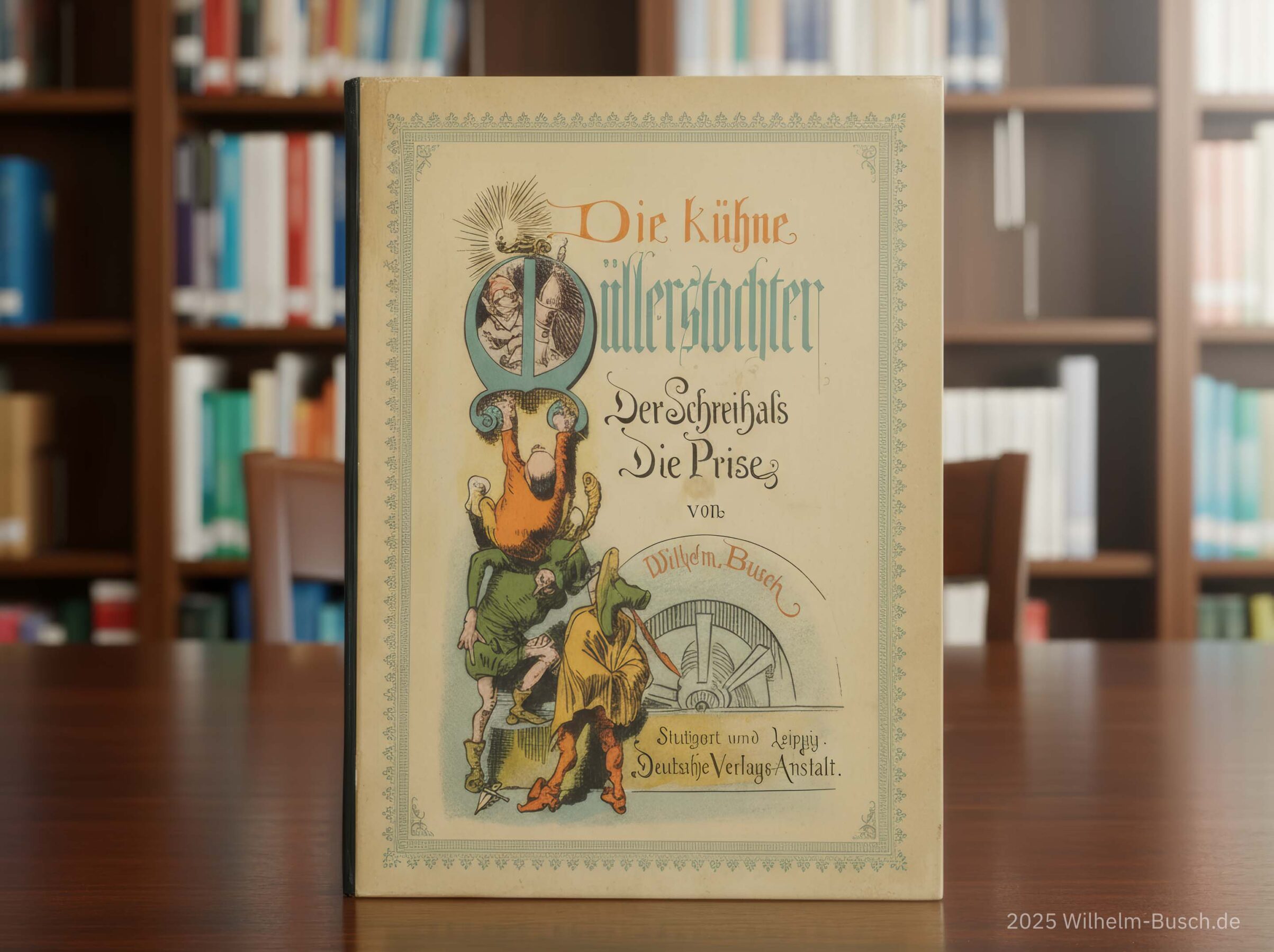 Illustration Buch Wilhelm Busch